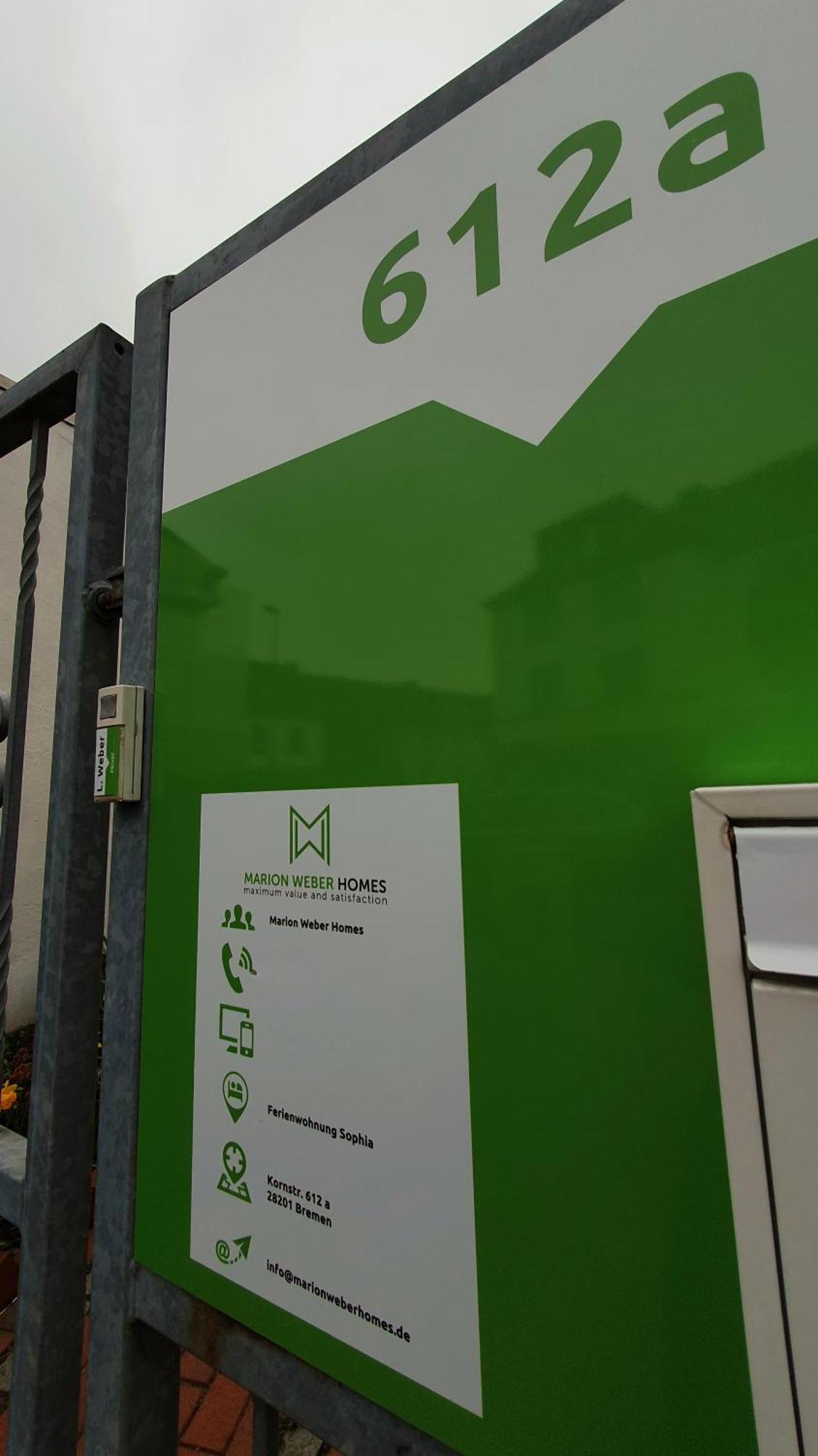 Ferienwohnung Sophia - Fewo Sophia Brémai repülőtér Kültér fotó